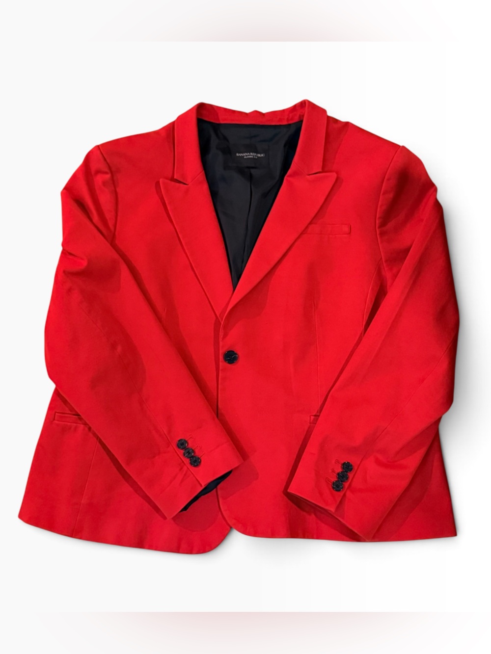 Banana Republic Red Women's Tailored Blazer